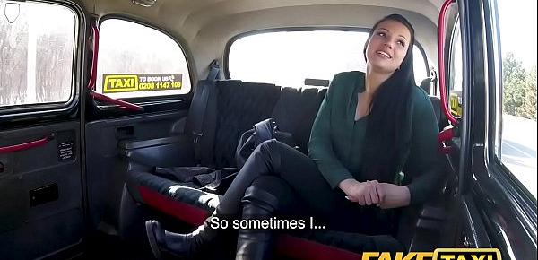  Fake Taxi Sexy big tits German lusts for big cock taxi romp on roadside